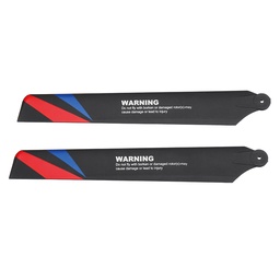 [1430518] 1 Pair XK K130 RC Helicopter Parts Carbon Fiber Main Blade