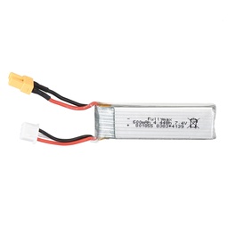 [1430521] XK K130 RC Helicopter Parts 7.4V 600mAh 25C 2S Lipo Battery With XT30 Plug