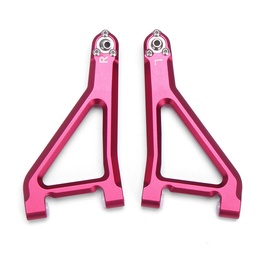 [1435089] 1Pair Red CNC Aluminum Alloy RC Car Upper Arm For 1/10 Traxxas Unlimited Desert Racer RC Model