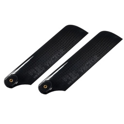 [1436231] 1 Pair RJX 115mm Carbon Fiber Tail Blade For 700 RC Helicopter