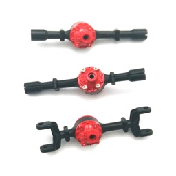 [1438457] WPL Metal 6x6 Front Middle Rear Bridge Axle Shell For WPL B16.B36 1/16 RC Car Parts