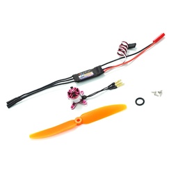[1446448] AEORC AFM1306 2S Mini Power System Combo Set MF1306 2700KV Brushless Motor With 10A ESC 5030 Propeller 2.5g Servo