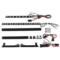 [1446752] 1 Set TFL Aluminium Alloy Simulated LED Light Taillights + Controller for 1/10 Crawler Rc Car Parts C1804-05