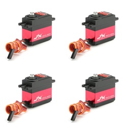 [1447283] 4PCS JX PDI-6221MG 20KG Large Torque Digital Standard Servo 180 Degree For RC Airplane