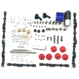 [1449367] WPL 6x6 Metal Bridge+Gear Box For B16 B36 RC Military Car