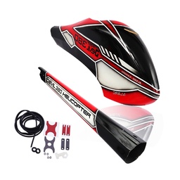 [1461296] ALZRC Devil 380 Fast RC Helicopter Parts Carbon Fiber Canopy