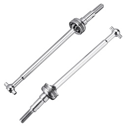 [1468598] 2PCS Wltoys 98mm Metal Front Universal Drive Shaft for K949 10428 1/10 Rc Car Parts K949-60