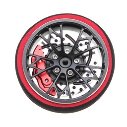 [1470635] Black Color 6061 Aluminum Alloy Remote Control Handwheel for SANWA MT4/MT4S/MT44/M11X/M11/MX-V