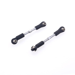 [1471935] 2PCS ZD Racing 8124 Metal 75-85mm Steering Rod for 9116 08427 1/8 Rc Car Model Parts