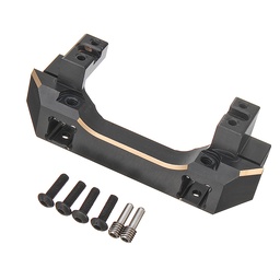 [1472830] Front Copper Servo Bracket Holder Bumper Mount for 1/10 Crawler Traxxas TRX-4 Rc Car Parts