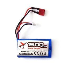 [1474212] Feiyue FY 7415 7.4v 1500Mah Li-ion Battery For 01 02 03 04 05 07 RC Car 6.8x4cm