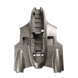 [1475880] Reptile Harrier S1100 Gray 1100mm Wingspan FPV Flying Wing RC Airplane Spare Part EPP Middle Fuselage 1 Piece