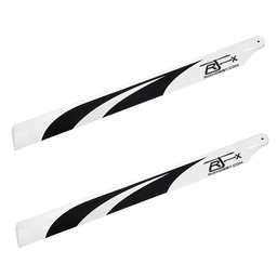 [1484525] RJX E550W 550mm Carbon Fiber Main Blade For T-rex 550 Gaui X5 KDS Agile 5.5  550 Class RC Helicopter