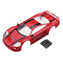 [1493092] Firelap Sports Car RC Car Body Shell For 1/28 Das87 Wltoys Mini-Q RC Model Vehicle Red 