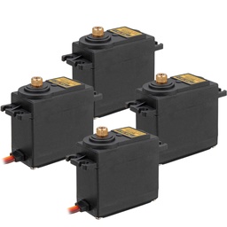 [1512854] 4PCS Racerstar MG995 13KG Metal Gear Large Torque Analog Servo For 1:8 1:10 RC Car Robot Helicopter Airplane