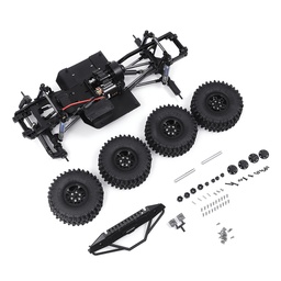 [1515463] Metal Frame Chassis For SCX10II 1/10 RC Car Vehicle Models Parts With 540 Motor