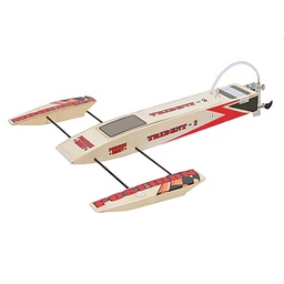 [1515759] 3652 Unassembled Electric RC Boat Kit without Motor ESC Servo Transmitter Battery