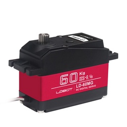 [1516611] LOBOT LD-60MG 60KG Large Torque 180deg Metal Gear Digital Servo For RC Robot RC Car