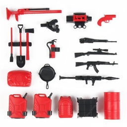 [1525530] 20PCS RC Decoration Tools for WPL B16 B36 C34 C24 JJRC Q65 4WD 6WD Car Spare Parts