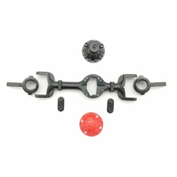 [1531354] WPL Front Bridge Axle With 2 Steering Cup For 1/16 B1 B16 B24 B36 C14 C24 C34 RC Car Parts