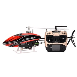[1531794] JCZK 450L DFC 6CH Flybarless One-Key Return Fixed Point Hover Smart RC Helicopter RTF With 380 Intelligent Fly System