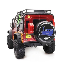 [1532334] 1/10 Spare Tire Cover Body Parts for TRX4 SCX10 D90 KM2 D90 RC Crawler Car 