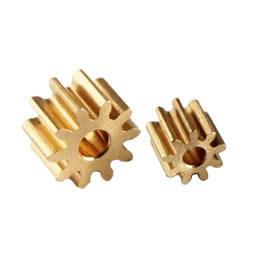 [1536919] 2PCS 9T 10T 1.5mm Metal Motor Gear For XK K130 V120D02S Efite Blade 130X RC Helicopter