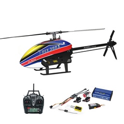 [1542056] Align T-Rex 300X DOMINATOR DFC 6CH 3D Flying RC Helicopter RTF With A10 Transmitter  