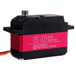 [1542157] DSSERVO DS5160 HV 60kg 180deg/270deg 18T Metal Gear Digital Servo For 1/5 Redcat HPI Baja 5B SS RC Car Compatible SAVOX-0236 LOSI XL 5T