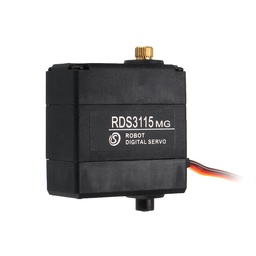 [1542161] DSSERVO RDS3115MG 180deg 17kg Dual Ball Bearing Metal Gear Digital Servo For RC Robot DIY
