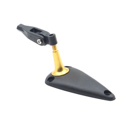 [1542360] M2.8 24mm/34mm Triangle Base Aluminum Alloy Adjustable Rocker Servo Horn With Bearing For RC Airplane