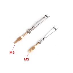 [1542368] 10 PCS M2 M3 Linkage +Copper Screw Servo Pull Rod Connector Kit Metal Iron Flat Clamp for Fixed Wing RC Airplane Car Boat DIY Accessories