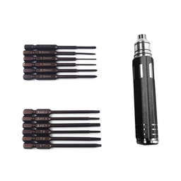 [1545732] URUAV PY08 12 in 1  Multi-Purpose Precision Screwdriver Repair Tool Set for RC Model DJI Phantom S2 Steel Kit
