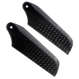 [1546677] MXK 62mm Carbon Fiber Tail Blade For 450 RC Helicopter