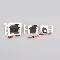 [1557654] A Pair Servo Protection Cover Protector Housing Case for 6-9g/17g/36g/55g RC Servo RC Airplane Aircraft