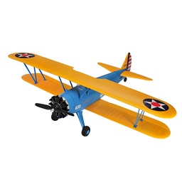 [1564147] Hookll PT-17 Biplane 1200mm Wingspan EPO RC Airplane KIT/PNP Scaled Fixed-wing Zoomed Aircraft