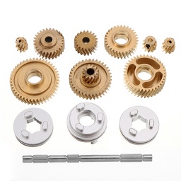 [1565631] Metal Helical Gear Set for RC Tamiya 1/14 DIY Tractor Truck Gear Case Car Spare Parts