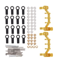 [1565778] WPL 1/16 C14 C24 C34 Linkage Set w/ Refit Traction Link Base RC Car Parts