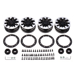 [1568840] 4pcs RBR/C 1.9 Inch Metal RC Car Wheel Hub For 1/10 D90 Trx4 Scx10 RC Car