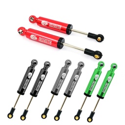 [1576531] 2PCS Oil Filled 100mm Aluminum Alloy Shock Absorber Damper for 1/10 RC Crawler AXIAL SCX10 TRX4