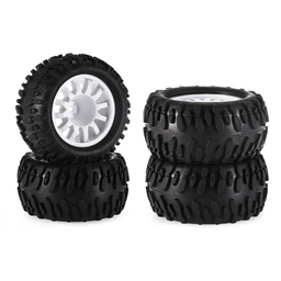 [1578150] 4PCS ZD Racing 6221 Tires for Monster Truck MT16 9053 9055 1/16 RC Car Vehicles Model Spare Parts