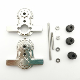 [1579135] 1 Set All Metal Transfer Gear Box Kit for WPL B16 B24 B36 C24 JJRC Q65 1/16 RC Vehicles Parts