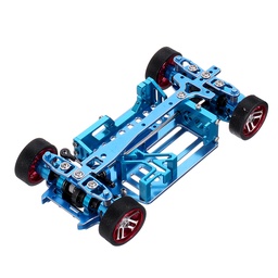 [1580237] 1/28 Mini-q Metal RC Car Frame Upgrade Parts With Differential Tire
