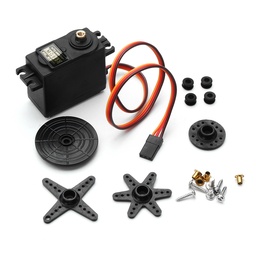[1580589] 2pcs Lofty Ambition Servo MG995 Metal Gear High Torque Servo for RC Models