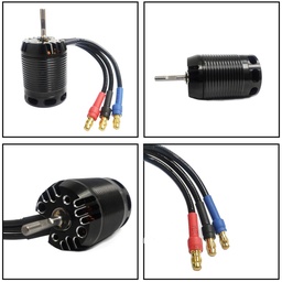 [1580701] JDHMBD MT-002 H2222-PRO 2-4S 3800KV 3.2mm Output Shaft Brushless Motor For 450/450L/480/X360 RC Helicopter