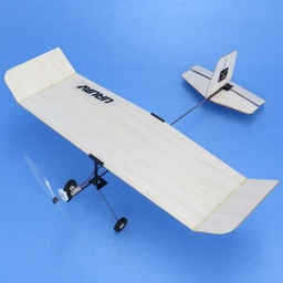 [1582252] URUAV M1-Wasp 224mm Wingspan Balsa Wood / PP Board Optional Carbon Fiber Beginner Indoor RC Airplane KIT