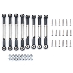 [1582656] 1 Set Upgraded Metal Linkage Rod for WPL JJRC Fayee B24 B36 C34 Q60 FY001 1/16 RC Car 