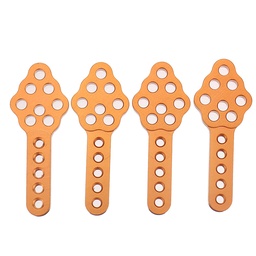 [1582664] 4PCS Metal Shock Abosrber Damper Mount Plate for AXIAL SCX10 1/10 RC Crawler Car Parts