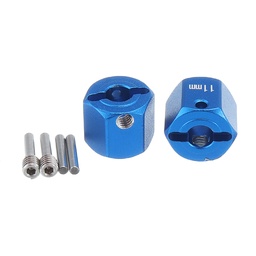 [1591740] GPM 2PCS Aluminum Alloy Wheel Hex 12mm Drive Adapter for RC AXIAL SCX10 II 90046 Crawler Car Parts