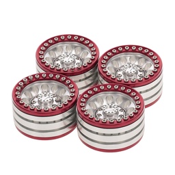 [1592353] 1.9Inch Metal RC Car Wheel Hub Rim For 1/10 RC 4WD HSP TAMIYA AXIAL D90 HPI Rock Crawler